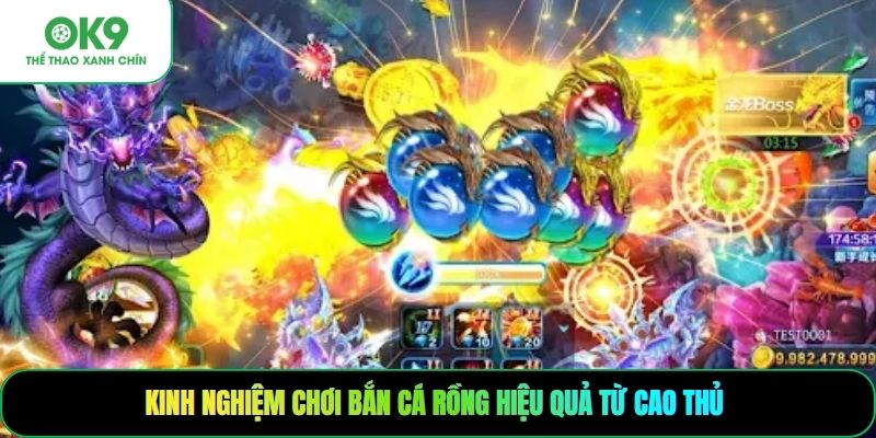 Kinh nghiệm chơi bắn cá rồng hiệu quả từ cao thủ