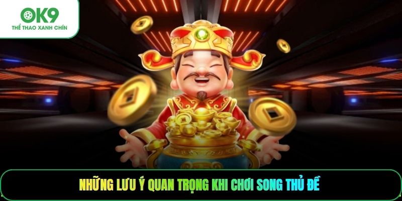 Những lưu ý quan trọng khi chơi song thủ đề